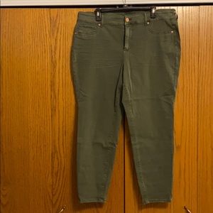 Maurice’s Olive Green Jeggings!